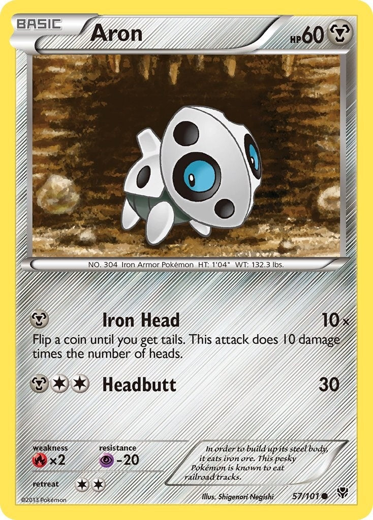 Image for Aron (57/101) (PLB) - Pokemon