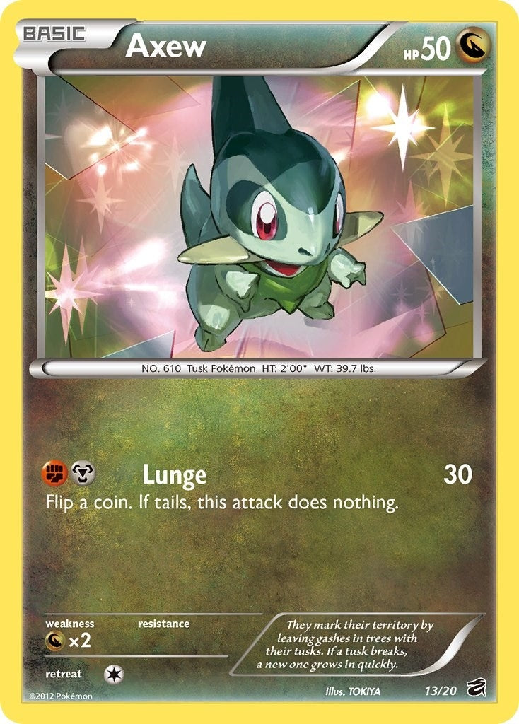 Image for Axew (13) (13/20) (DRV) - Pokemon