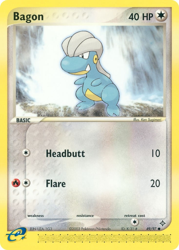 Image for Bagon (49/97) (DR) - Pokemon