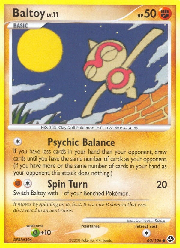 Image for Baltoy (60/106) (GE) - Pokemon