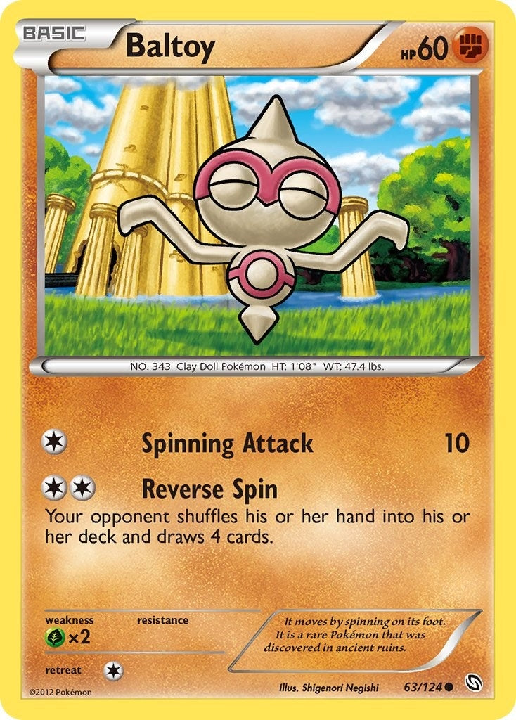 Image for Baltoy (63/124) (DRX) - Pokemon