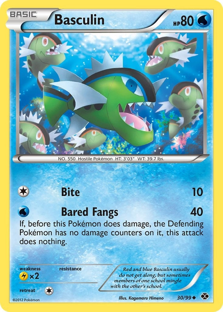 Image for Basculin (30/99) (NXD) - Pokemon