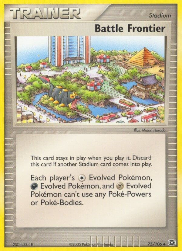 Image for Battle Frontier (75/106) (EM) - Pokemon