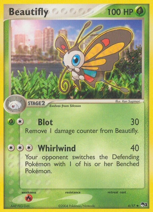 Image for Beautifly (006/017) (POP) - Pokemon