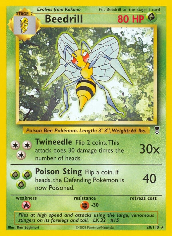 Image for Beedrill (020/110) (LC) - Pokemon