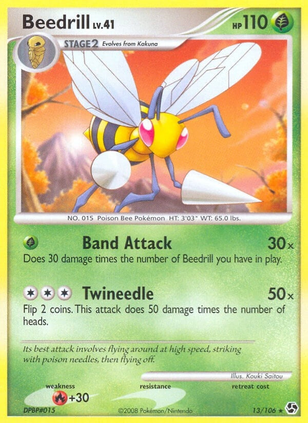 Image for Beedrill (13/106) (GE) - Pokemon
