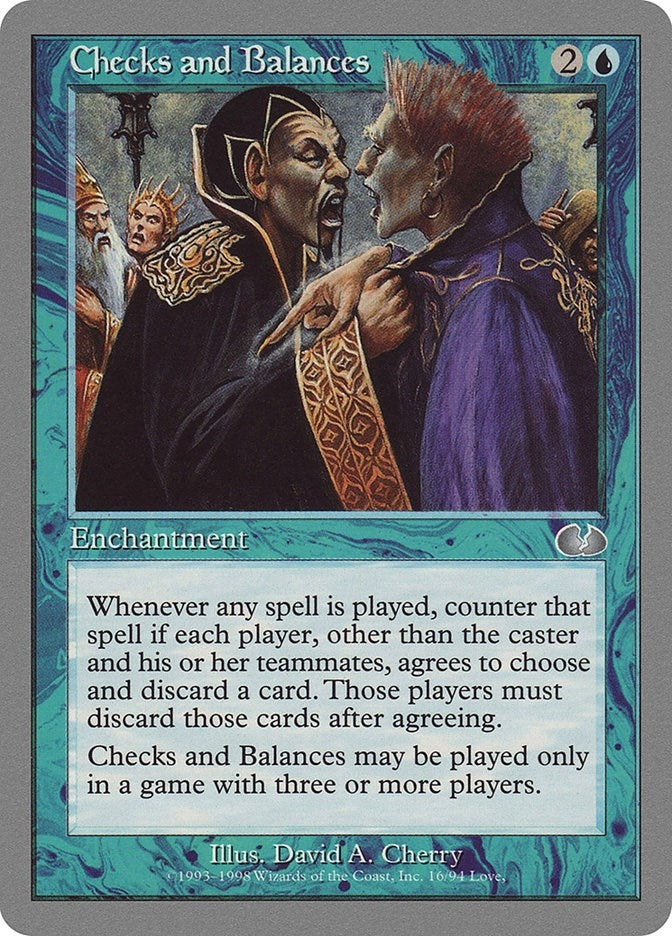 Image for Checks and Balances (16) - Magic: The Gathering