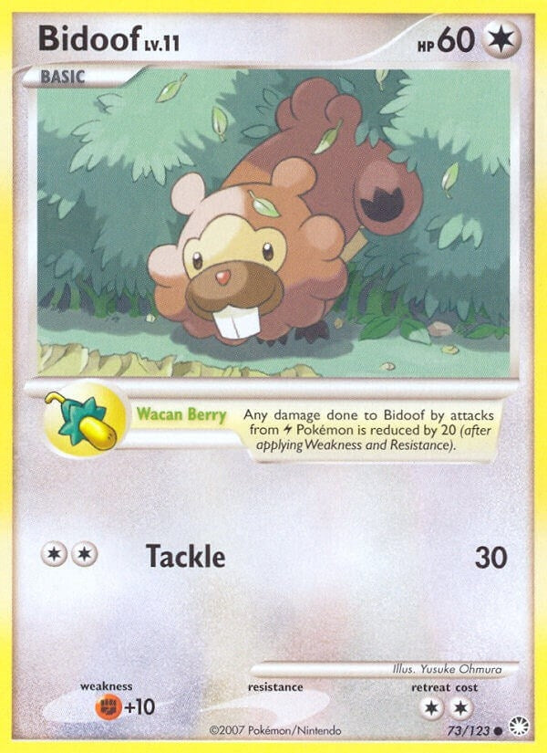 Image for Bidoof (73/123) (MT) - Pokemon