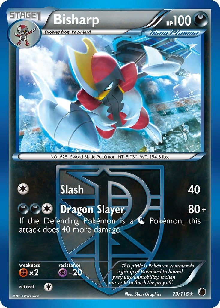 Image for Bisharp (Team Plasma) (73) (73/116) (PLF) - Pokemon