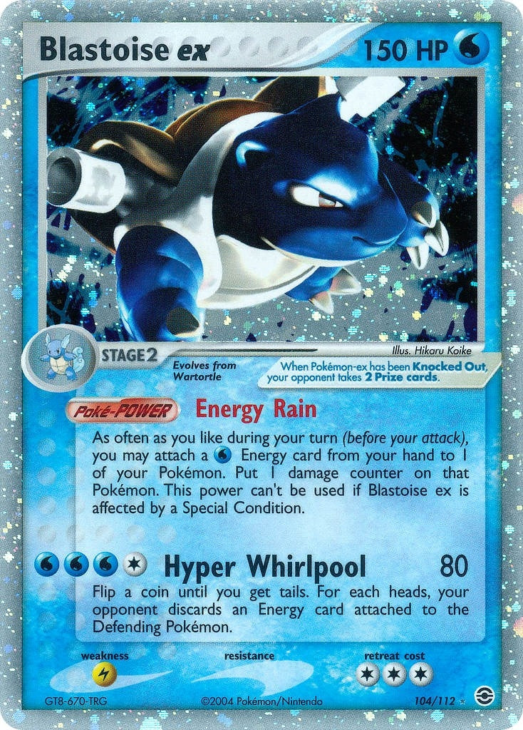 Image for Blastoise ex (104/112) (RG) - Pokemon