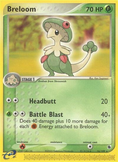 Image for Breloom (16/109) (RS) - Pokemon