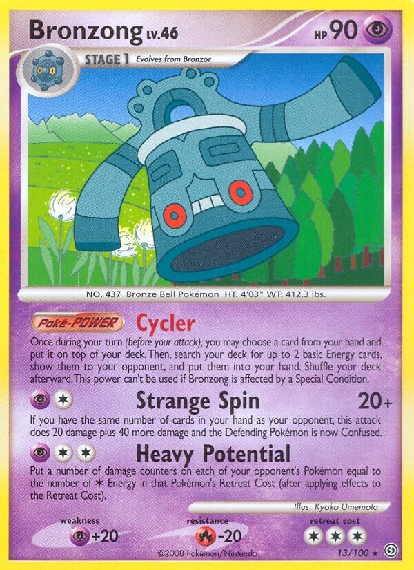 Image for Bronzong (13/100) (SF) - Pokemon