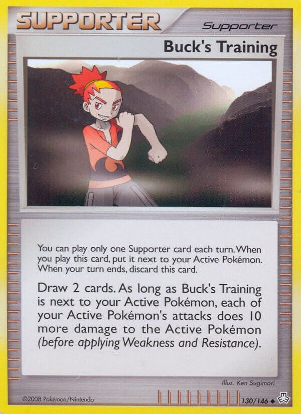 Image for Buck's Training (130/146) (LA) - Pokemon