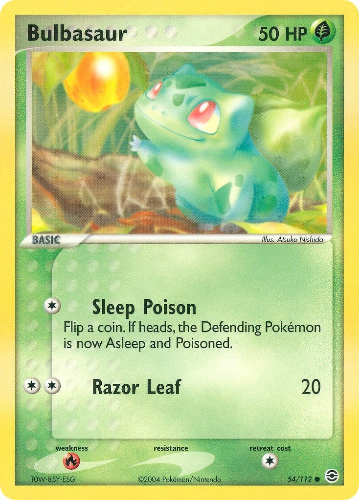 Image for Bulbasaur (54/112) (RG) - Pokemon