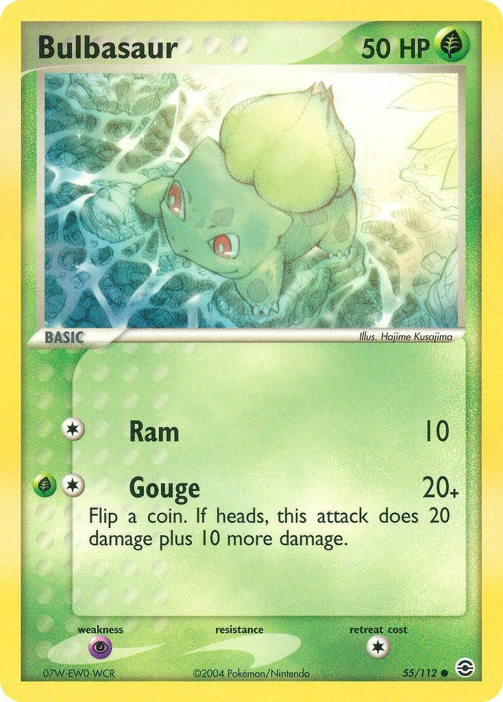 Image for Bulbasaur (55/112) (RG) - Pokemon