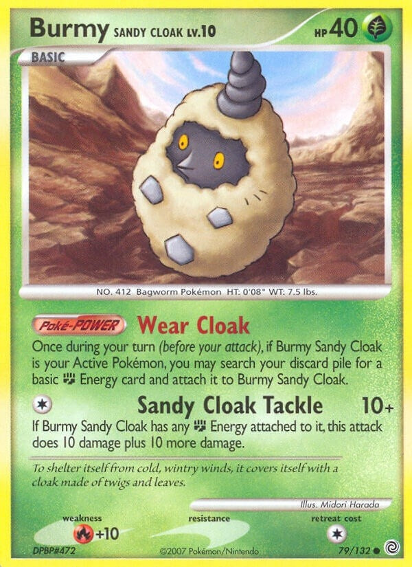 Image for Burmy Sandy Cloak (79/132) (SW) - Pokemon