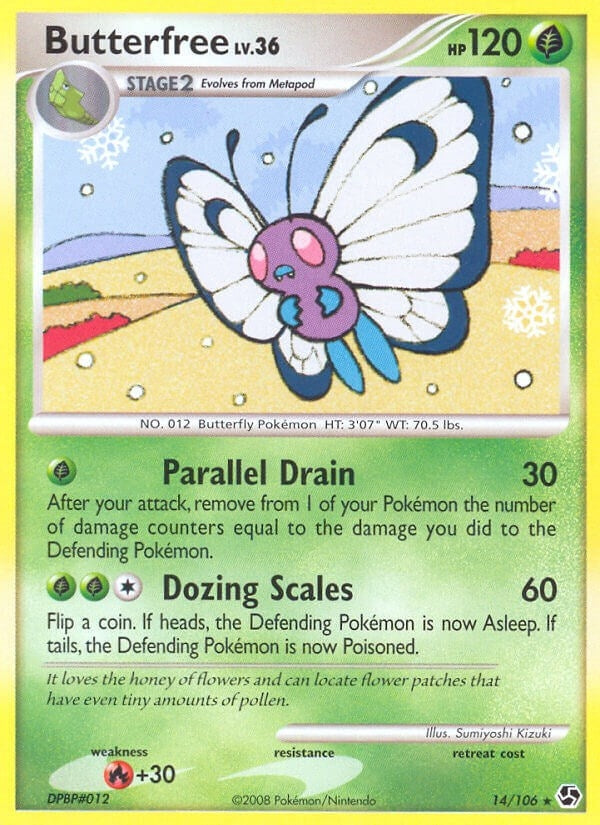 Image for Butterfree (14/106) (GE) - Pokemon