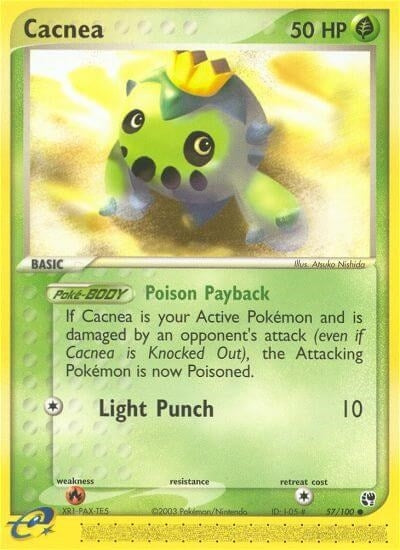 Image for Cacnea (57/100) (SS) - Pokemon