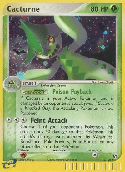 Image for Cacturne (2/100) (SS) - Pokemon