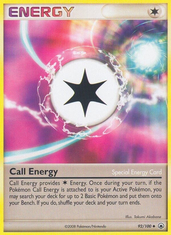 Image for Call Energy (92/100) (MD) - Pokemon