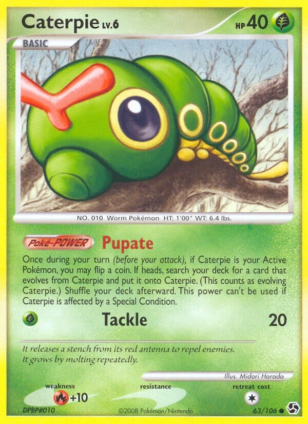 Image for Caterpie (63/106) (GE) - Pokemon