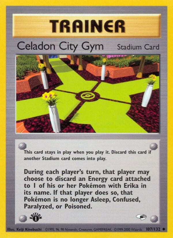Image for Celadon City Gym (107/132) (G1) - Pokemon