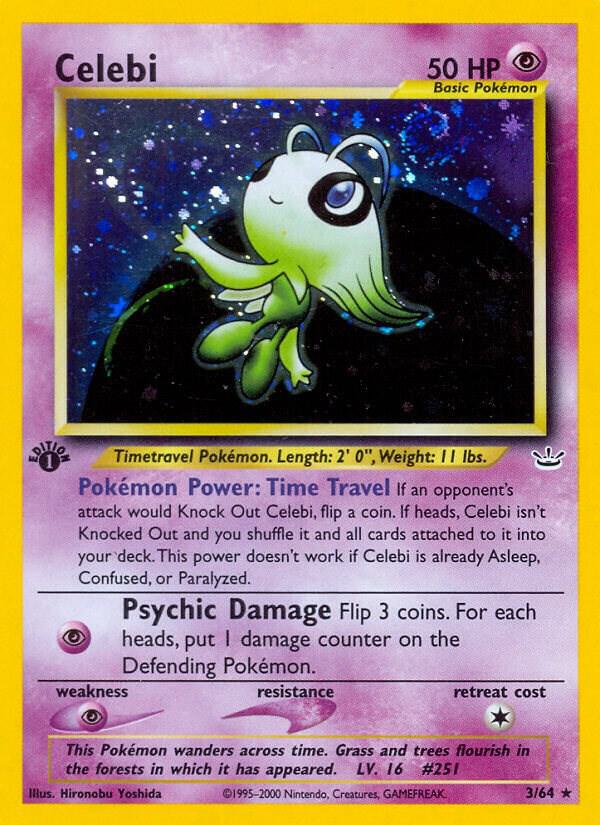 Image for Celebi (3) (03/64) (N3) - Pokemon
