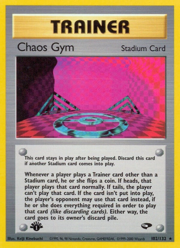 Image for Chaos Gym (102/132) (G2) - Pokemon