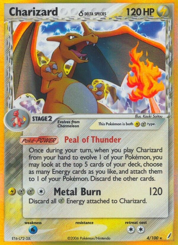 Image for Charizard (Delta Species) (4/100) (CG) - Pokemon