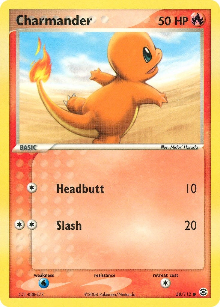 Image for Charmander (58/112) (RG) - Pokemon