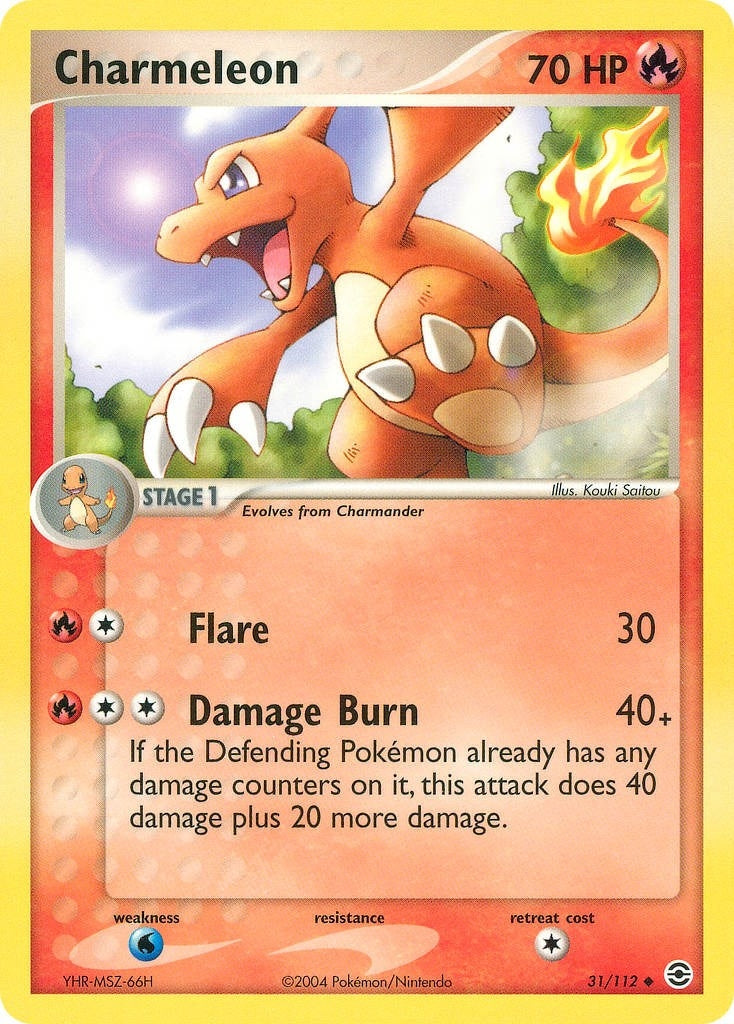 Image for Charmeleon (31/112) (RG) - Pokemon