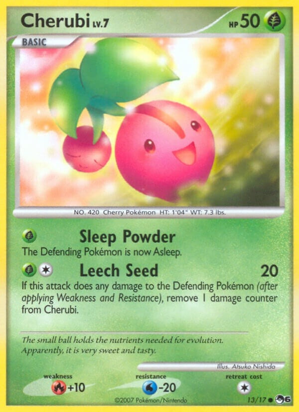 Image for Cherubi (013/017) (POP) - Pokemon