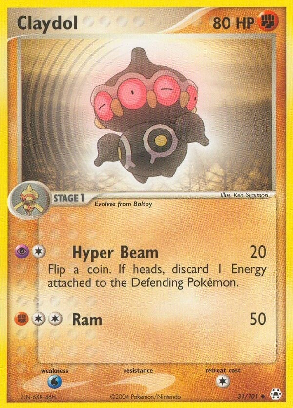 Image for Claydol (31/101) (HL) - Pokemon