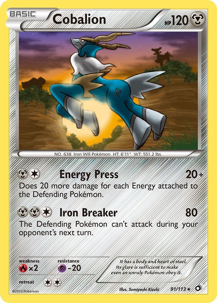 Image for Cobalion (91/113) (LTR) - Pokemon