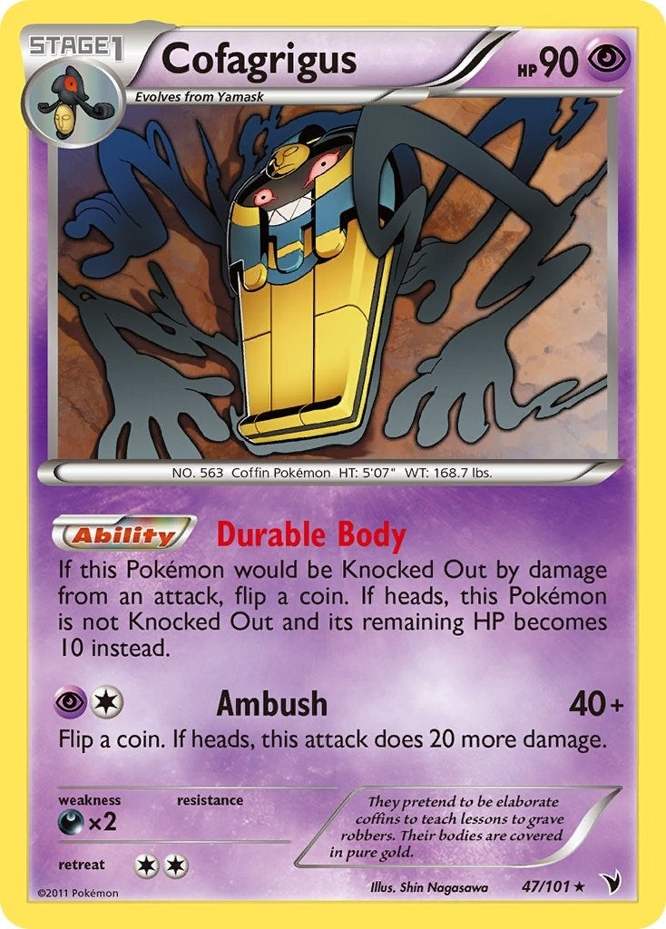 Image for Cofagrigus (47) (47/101) (NVI) - Pokemon