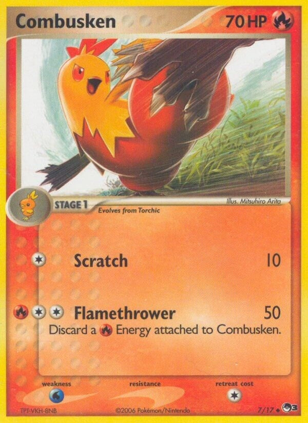 Image for Combusken (007/017) (POP) - Pokemon