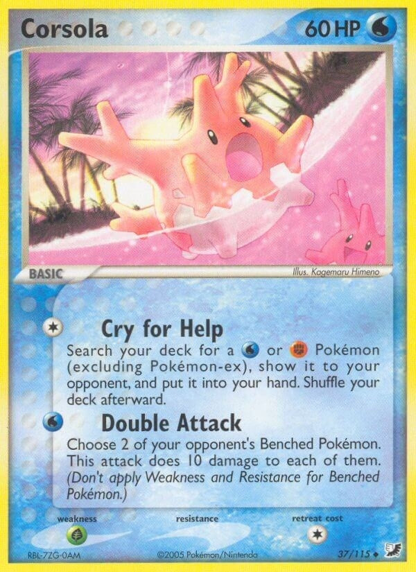Image for Corsola (37/115) (UF) - Pokemon