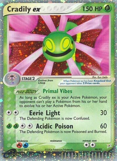 Image for Cradily ex (90/95) (MA) - Pokemon