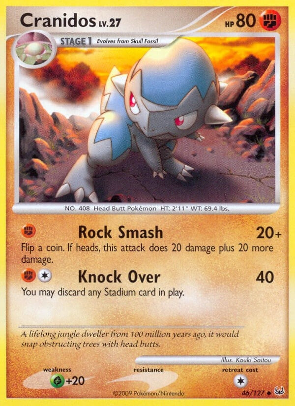 Image for Cranidos (46/127) (PL) - Pokemon