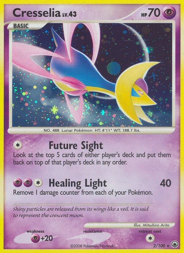 Image for Cresselia (2/100) (MD) - Pokemon