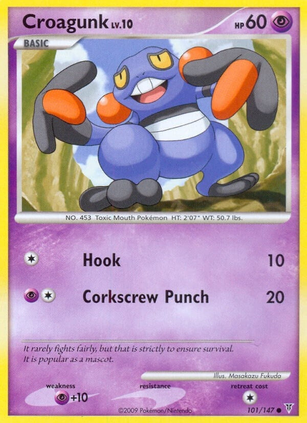 Image for Croagunk (101) (SV) - Pokemon