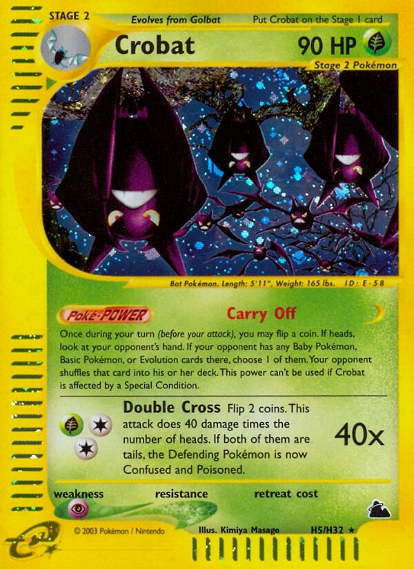 Image for Crobat (H5) (H05/H32) (SK) - Pokemon