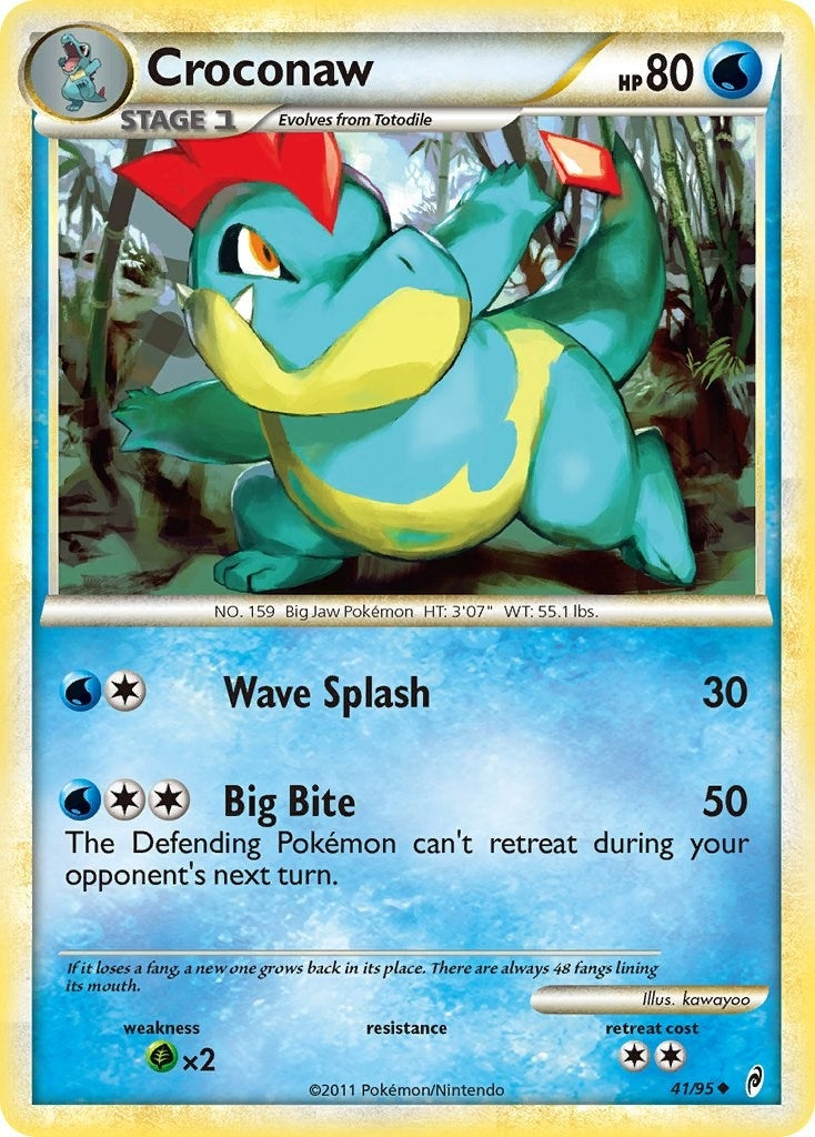 Image for Croconaw (41/95) (CL) - Pokemon
