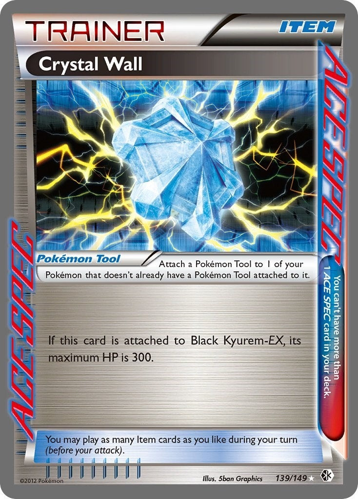 Image for Crystal Wall (139/149) (BCR) - Pokemon