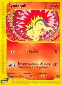 Image for Cyndaquil (105) (105/165) (EX) - Pokemon