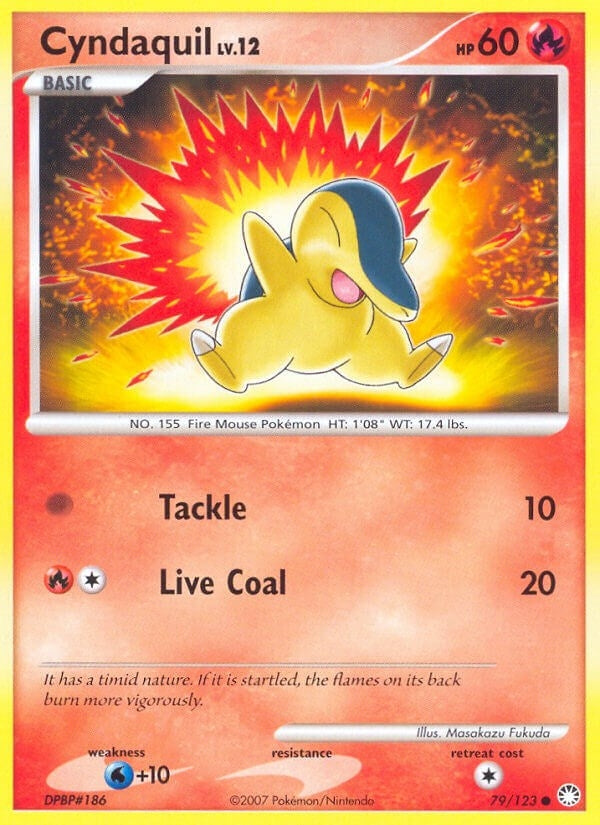 Image for Cyndaquil (79/123) (MT) - Pokemon