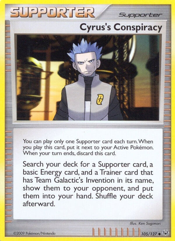 Image for Cyrus's Conspiracy (105/127) (PL) - Pokemon