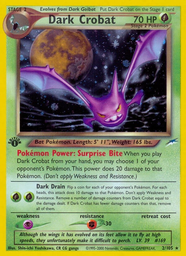 Image for Dark Crobat (002/105) (N4) - Pokemon