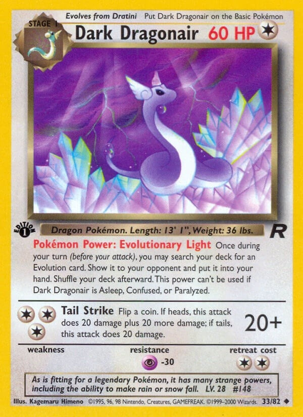 Image for Dark Dragonair (33/82) (TR) - Pokemon