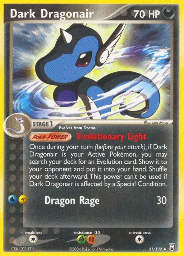Image for Dark Dragonair (31/109) (RR) - Pokemon